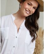 Robe Chemise Hombeline blanche