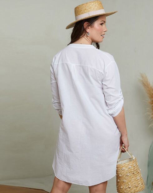 Robe Chemise Hombeline blanche