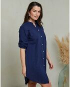Robe Chemise Hombeline marine