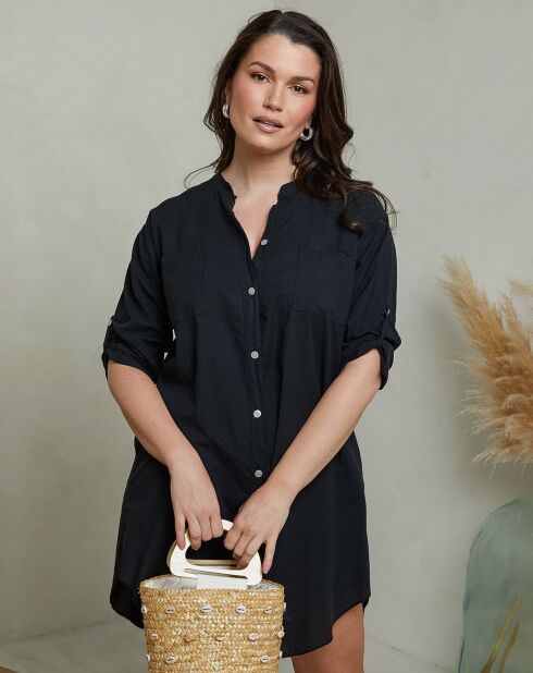 Robe Chemise Hombeline noire