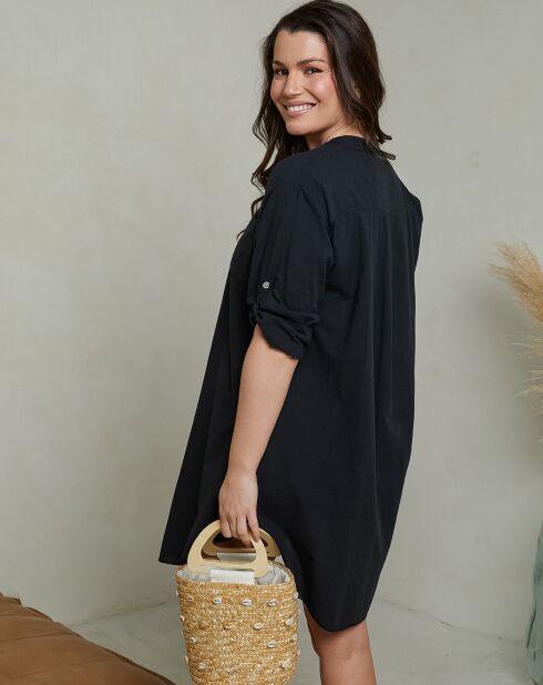 Robe Chemise Hombeline noire