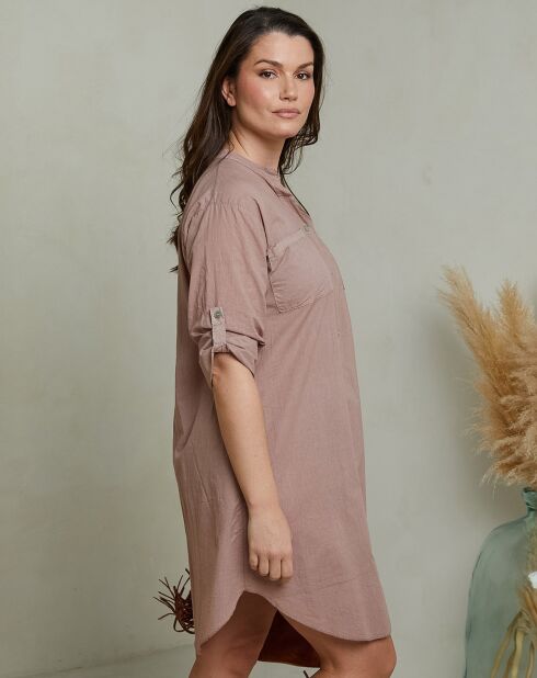 Robe Chemise Hombeline taupe