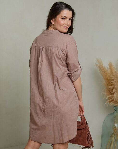 Robe Chemise Hombeline taupe