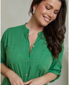 Robe Chemise Hombeline verte