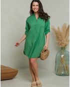 Robe Chemise Hombeline verte