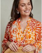 Robe Tayna orange