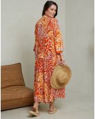 Robe Tayna orange