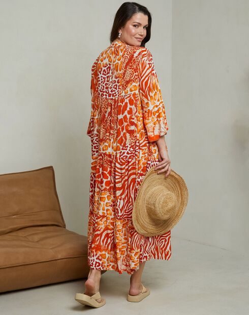 Robe Tayna orange