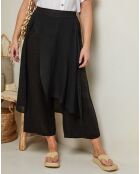 Pantalon 100% Lin Adenise noir