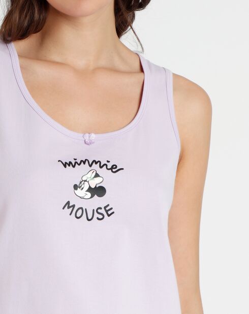 Canotta e pantaloncini viola Kassandra Pijamas