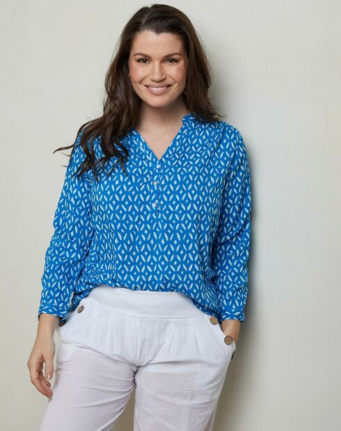 Chemise Delphina royal