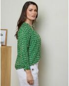 Chemise Delphina verte