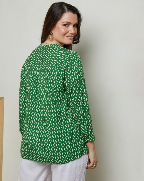 Chemise Delphina verte