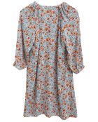 Robe Budapest imprimée bleue
