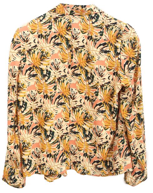 Veste Anna imprimée jaune/orange