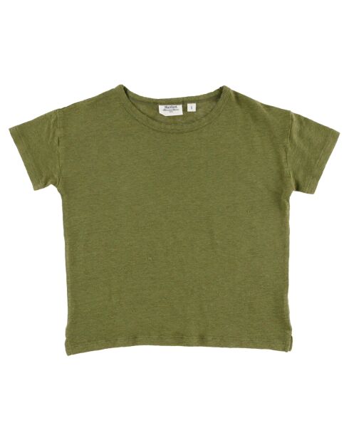 T-Shirt 100% Lin Tellane matcha