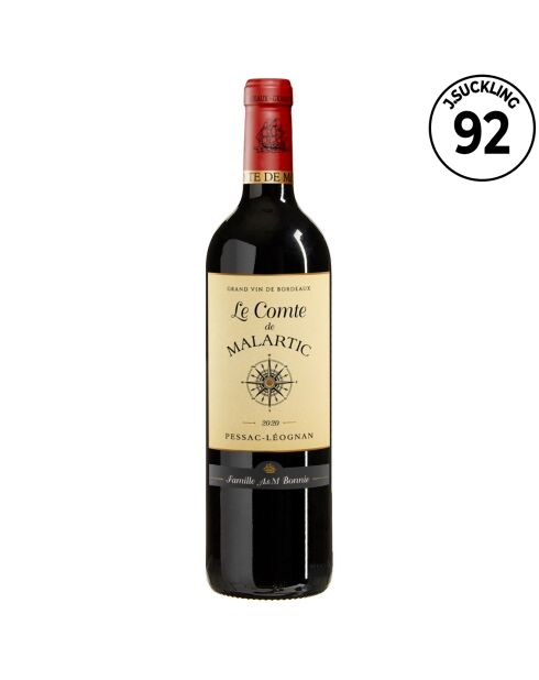 1 Pessac-Léognan 2020 Comte de Malartic 75cl