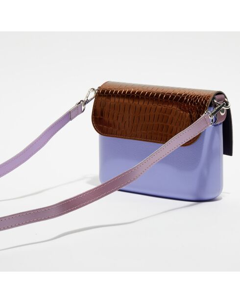 Sac bandoulière Pocket  lilas - 19x7x12.5 cm