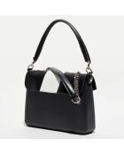 Sac bandoulière Glam noir - 27x8x19 cm