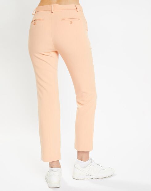 Pantalon à pinces court Mini rose clair