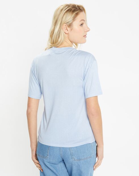 T-Shirt en Coton stretch Arold bleu clair