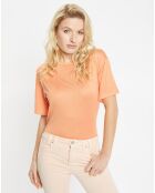 T-Shirt en Coton stretch Arold orange vif