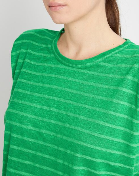 Top in lino e cotone Imperial Coconut