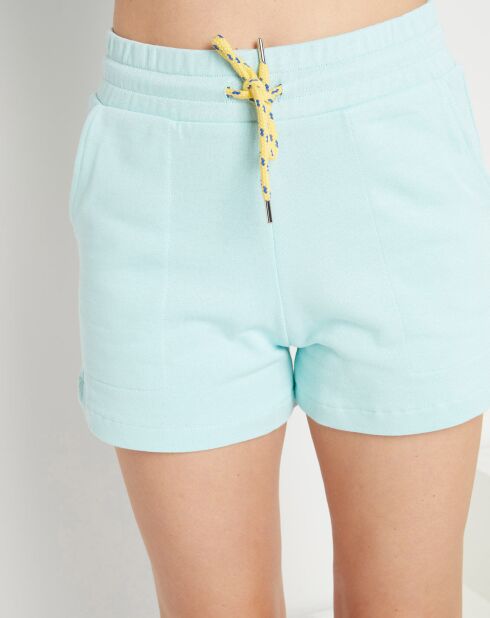 Sarah Ocean Fleece-Baumwollshorts