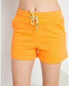 Short en Coton molletonné Sarah papaye