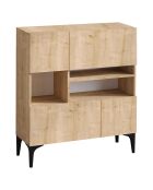 Console Krista chêne - 100x35x125 cm