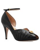 Escarpins en Cuir noirs - Talon 10 cm