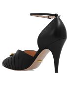 Escarpins en Cuir noirs - Talon 10 cm