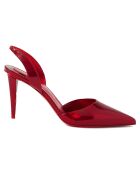 Escarpins en Cuir Astrid rouges - Talon 8.5 cm