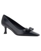 Escarpins en Cuir Siwar noirs - Talon 6 cm