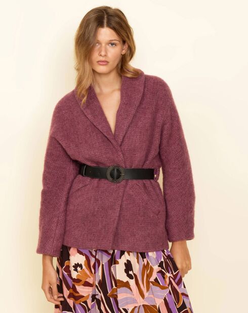 Manteau Gaetanne rose