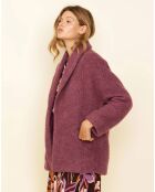 Manteau Gaetanne rose