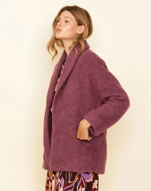 Manteau Gaetanne rose
