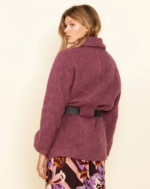 Manteau Gaetanne rose