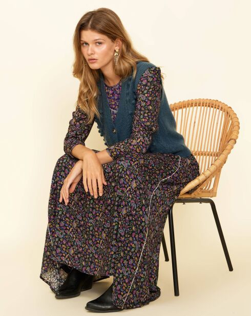 Gilet en Laine mélangée Irys céladon