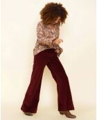 Pantalon Shouks grenat