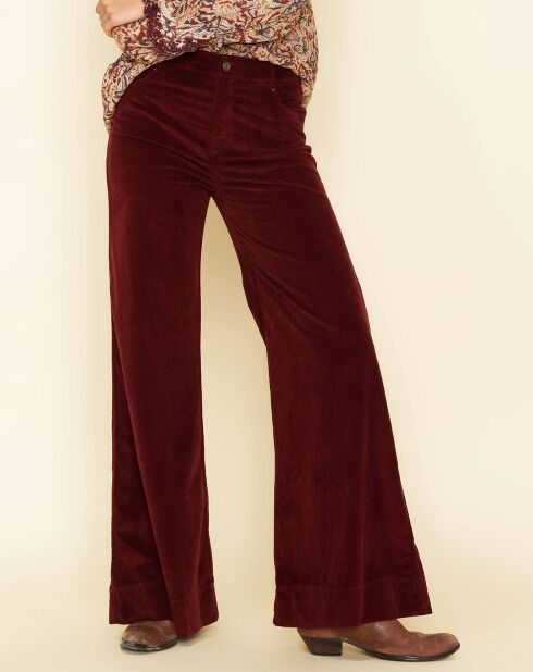 Pantalon Shouks grenat