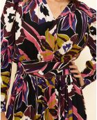 Robe Yassouketa noir/multicolore