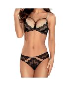 Soutien-gorge Push-Up Ruby noir/beige