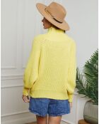 Pull 100% Laine Baby jaune