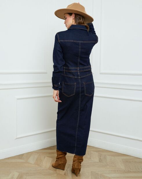 Robe Opex bleu brut