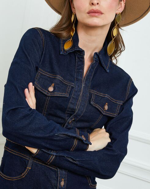 Robe Opex bleu brut