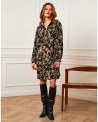 Robe Pilma noir/beige