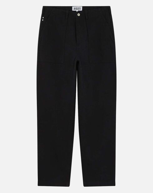 Pantalon 100% Coton noir