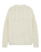 Pull en Laine mélangée lait