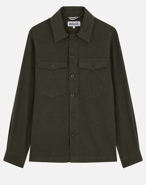 Surchemise 100% Coton avocat